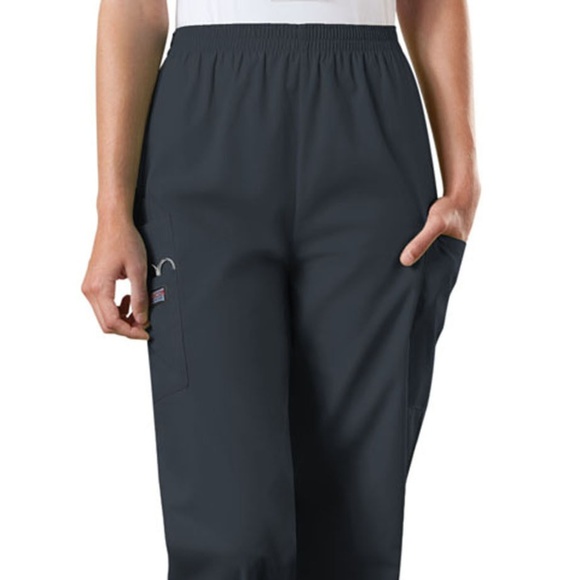 Cherokee Pants - NWT Cherokee Cargo Scrub Pant Pewter Gray